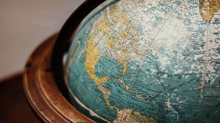 Picture of a globe.